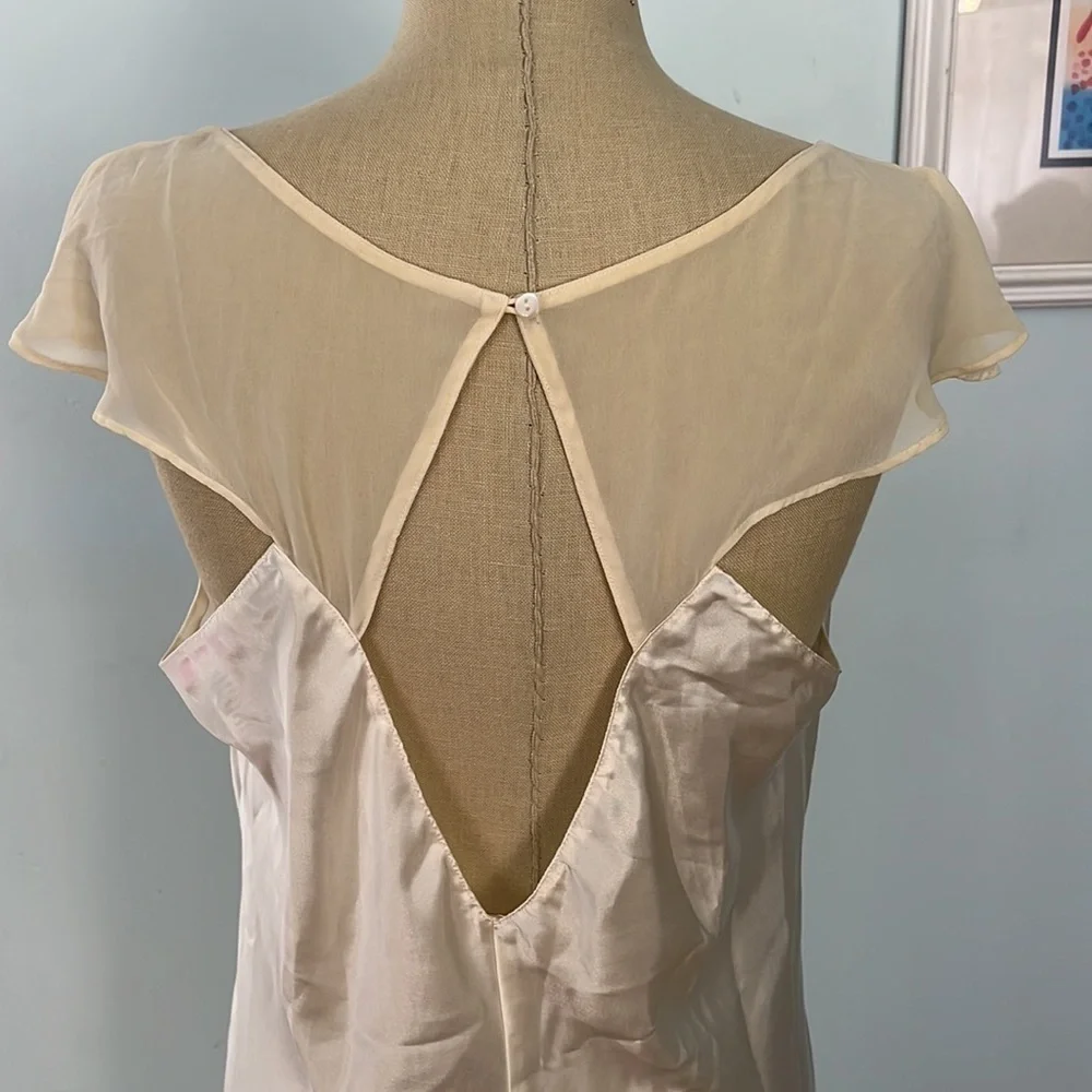 Dentelle here satin
